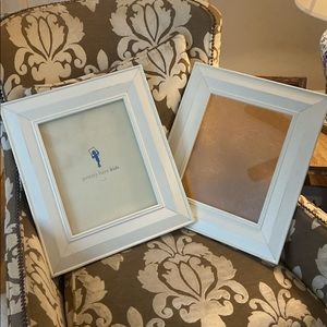 Pottery barn frames.
